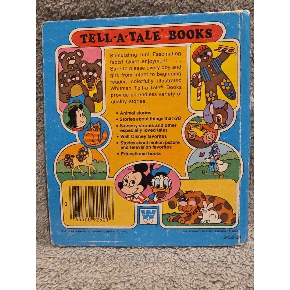 Vintage ONE HUNDRED AND ONE DALMATIONS Whitman Tell A Tale Book‎ 8825 1960